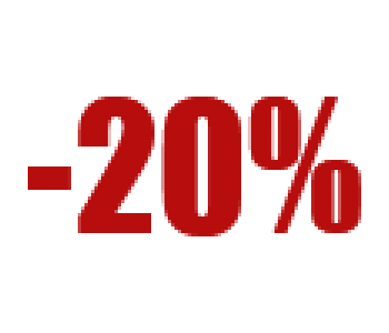 Акція тижня - знижка 20%!